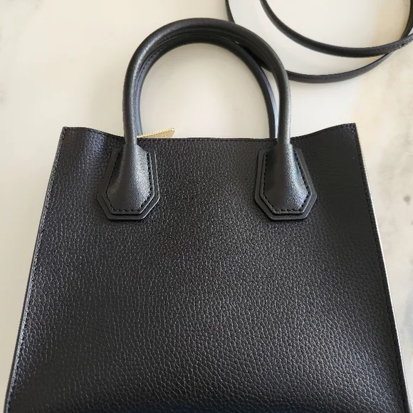 NWOT! Michael Kors Black Women's Convertible Crossbody Bag-NWOT - Picture 8 of 13